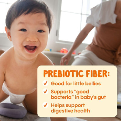 Happy Baby Organics Digestive Support Blends Organic Apples Pumpkin Prunes Probiotic Drink - 4 Oz - Image 2
