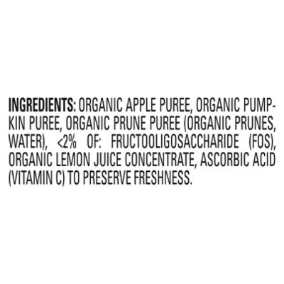 Happy Baby Organics Digestive Support Blends Organic Apples Pumpkin Prunes Probiotic Drink - 4 Oz - Image 4