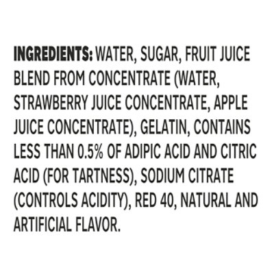 Jell-O Original Strawberry Artificially Flavored Ready-to-Eat Snack Gelatin Value Pack - 8 Count - Image 4