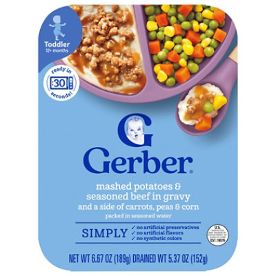 Gerber Lil' Ent Mshd Pot Ssn Beef - 6.67 Oz - Image 3