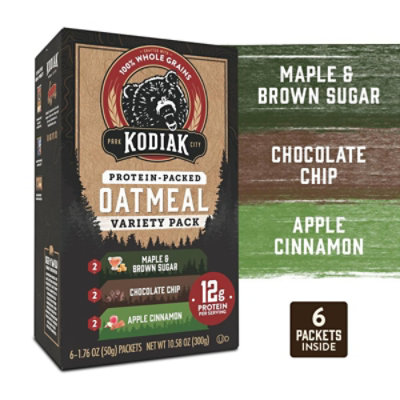Kodiak Variety Oatmeal Packets 6 Count 1.76 Ounce - 6 Ct - Image 4