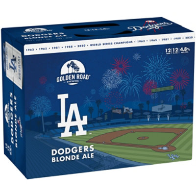 Golden Road Dodgers Blonde Ale 12 Cns -12Fl.Oz. - Image 1