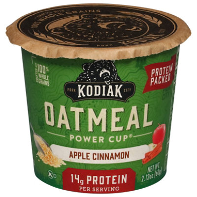 Kodiak Apple Cinnamon Oatmeal Cup - 1.584Oz - Image 1