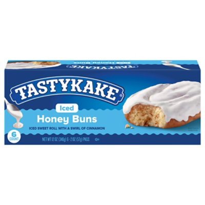 Tastykake Iced Honey Buns - 12 Oz - Image 1