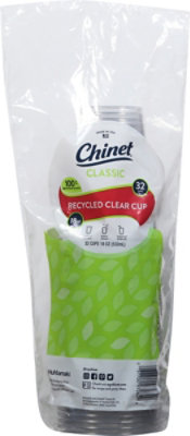 Chinet Classic 17oz Recycled Clear Cup  - 32 Count - Image 4