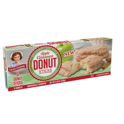 Little Debbie Apple Cinnamon Donut Sticks - 9.08 Oz - Image 1