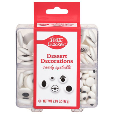 Betty Crocker Dessert Decorations Candy Eyeballs - 2.89 Oz - Image 1