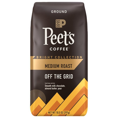 Peet's Coffee, Off The Grid Medium Roast Ground Coffee - 10.5 Oz - Image 4