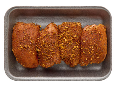 Chicken Thighs Boneless Bbq Pepper Seasoning - LB - Image 1