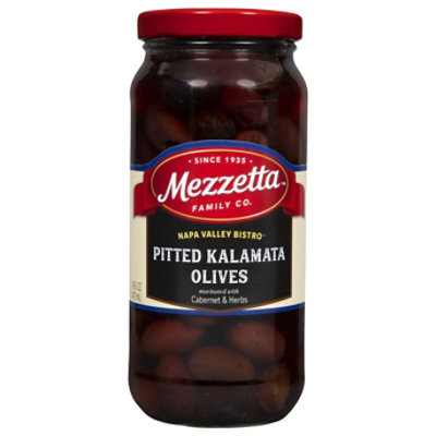 Mezzetta Napa Valley Bistro Pitted Kalamata Olives With Cabernet And Herbs - 16 Fl.Oz. - Image 3