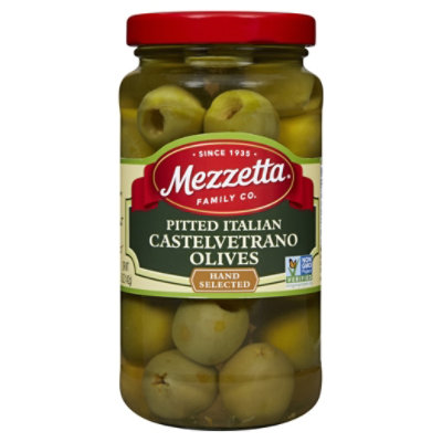 Mezzetta Olives Italian Castelvetrano Pitted - 8 Oz - vons