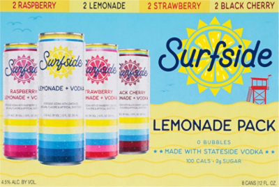 Surfside Variety Lemonade 8 Can -12 Fl.Oz. - Image 4