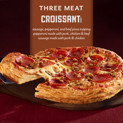 Digiorno Croissant Crust Three Meat Frozen Pizza - 12in - 23.5 Oz - Image 2