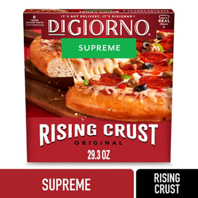 DiGiorno Supreme Pizza Rising Crust Frozen Pizza - 31.4 Oz