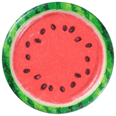 Watermelon 9in Plate - 8 Count - Image 3