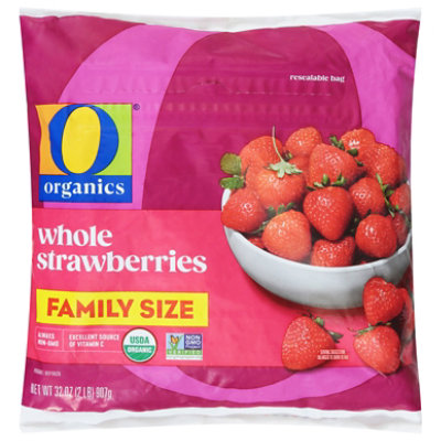 O Organics Strawberries Family Size - 32 Oz