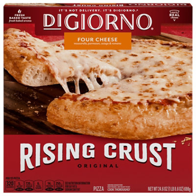 Digiorno Rising Crust Four Cheese FrOzen Pizza Box - 24.6 Oz - Image 3