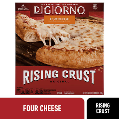 Digiorno Rising Crust Four Cheese FrOzen Pizza Box - 24.6 Oz - Image 1