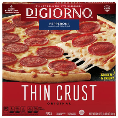 Digiorno Classic Thin Crust Pepperoni Pizza - 16.9 Oz - Image 3