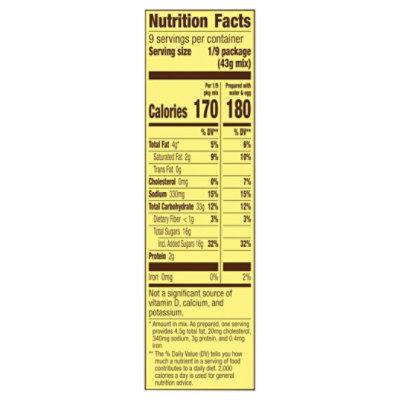 Old El Paso Cinnamon Churro Cornbread Mix - 13.5 Oz - Image 3