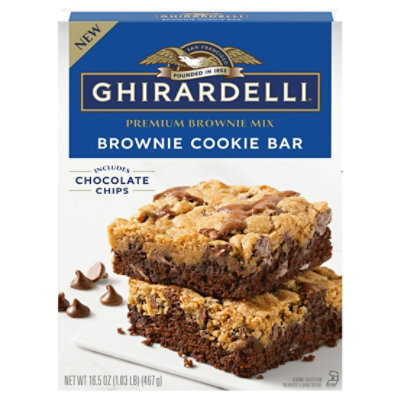 Ghirardelli Brownie Cookie Bar Brownie Mix - 16.5 Oz - Image 1