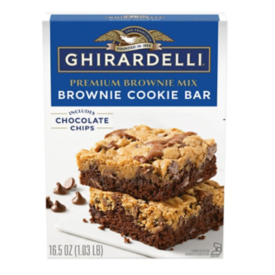 Ghirardelli Caramel Walnut Turtle Premium Brownie Mix - 18.5 Oz
