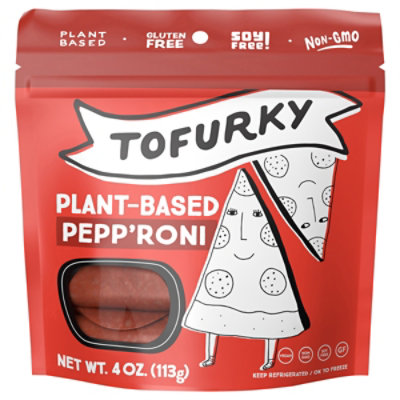 Tofurky Pepperoni Plant Based - 4 Oz - Image 3