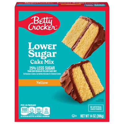 Betty Crocker Lower Sugar Yellow Cake Mix - 14 Oz - Image 3