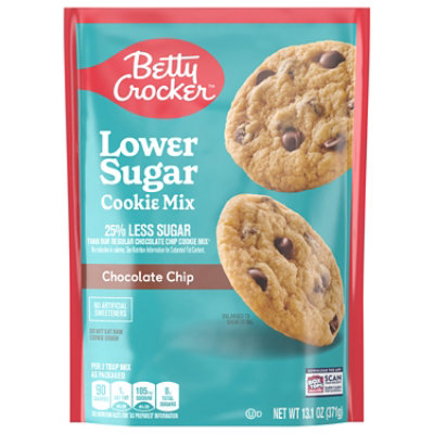 Betty Crocker Lower Sugar Chocolate Chip Cookie Mix - 13.1 Oz - Image 1