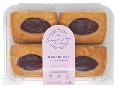 Simple Joys Raspberry Filled Croissant - 9.6 Oz - Image 1