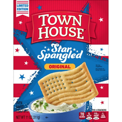 Town House Dippers Star-Spangled Crackers Original Party Snacks - 11 Oz - Image 3