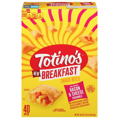 Totino's Pork Shoulder Bacon And Cheese Scramble BrEachkfast Snack Bites 40 Count - 19.5 Oz - Image 3