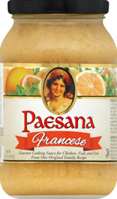 Paesana Cooking Sauce Francese - 15.75 Oz - Image 2