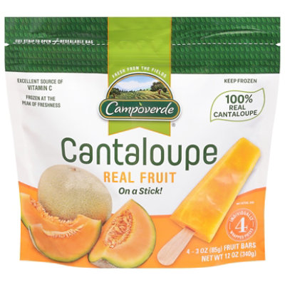 Campoverde Cantaloupe On A Stick - 8 Count