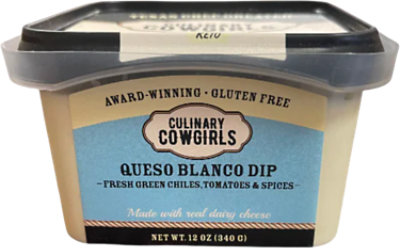 Culinary Cowgirls Queso Blanco - 12 Oz - Image 1