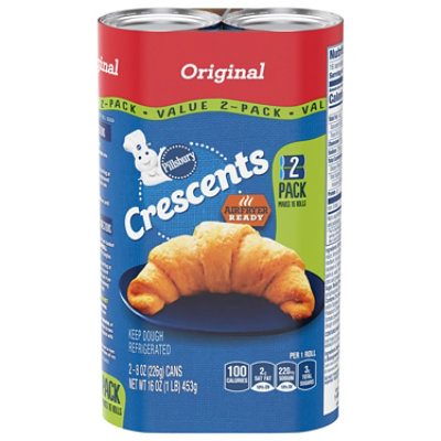 Pillsbury Original Crescent Rolls 2 Pack 16Oz - 8 Oz - Image 1