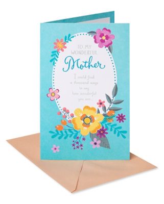 American Greetings Wonderful Mother Mother's Day Card - Each - Image 1