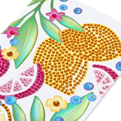 Papyrus Fruit with Flowers Spring Card - Each - Image 4