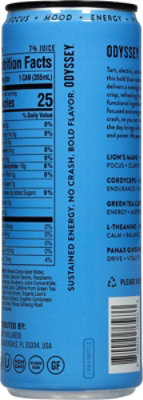 Odyssey Elixir Sparkling Beverage Blue Raspberry - 12 Fl.Oz. - Image 5
