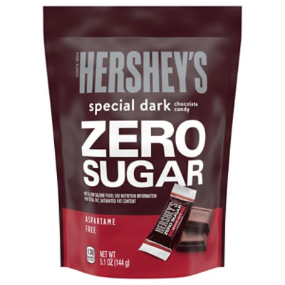 Hersheys Zero Sugar Special Dark Mildly Sweet Chocolate Pouch - Each - Image 3