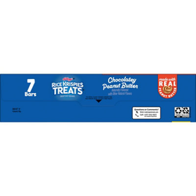 Kelloggs Rice Krispies Treats Chocolate Peanut Butter - 4.9 Oz - Image 8