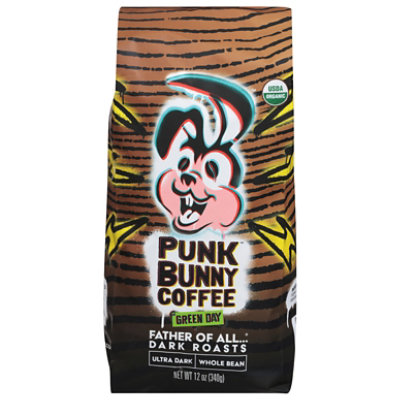 Punk Bunny Coffee Father Of All Dark Roasts Whole Bean - 12 Oz - Image 3