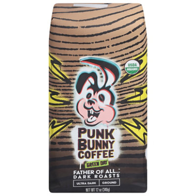 Punk Bunny Coffee Father Of All Dark Roasts Ground - 12 Oz - Image 3