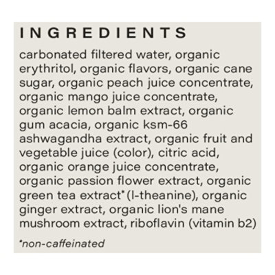 Hiyo Seltzer Peach Mango - 12 Fl.Oz. - Image 4