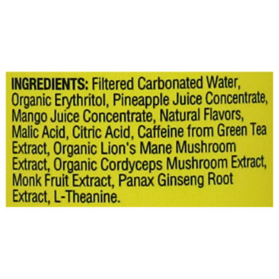 Odyssey Elixir Sparkling Beverage Pineapple Mango - 12 Fl.Oz. - Image 4