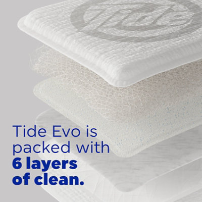 Tide Evo Laundry Detergent Fiber Tiles, Spring Blast - 16 Count - Image 7