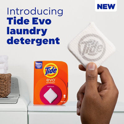 Tide Evo Laundry Detergent Fiber Tiles, Spring Blast - 16 Count - Image 3