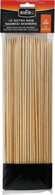 Mr Bbq Wide Bamboo Skewers - 50 Count - Image 2