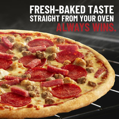 Digiorno Classic Thin Crust Four Meat FrOzen Pizza Box - 12in 17.9Oz - 17.9 Oz - Image 3