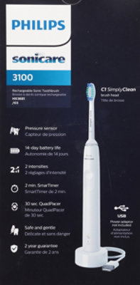 Hx3681/03 Power Toothbrush Srs3100,prm,w - Each - Image 4